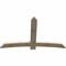 Ekena Millwork Bellingham Rough Sawn Timber Gable Bracket, Douglas Fir, 72"W x 45"H x 2"D x 6"F, 15/12 Pitch GBW072X45X0206BEL00RDF - alternate 4